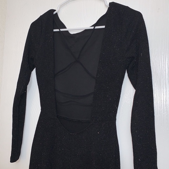 Black long dress - Picture 3 of 5